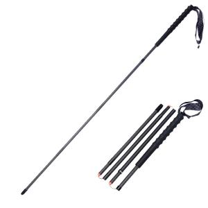 Gậy Đi Bộ Dã Ngoại Chất Sợi Carbon Nhẹ Gấp Được