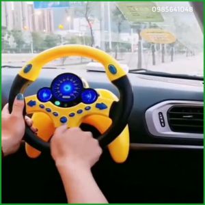 Tay lái đồ chơi - tay lái vô lăng ô tô cho trẻ em