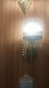 Đèn tường pha lê cao cấp trang trí nhà cửa sang trọng - kèm bóng LED chuyên dụng
