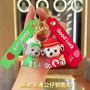 Takara Tomy | Móc Khóa Hoạt Hình Paw Patrol Dễ Thương Tinh Tế Mặt Dây Chuyền Kawaii Phụ Kiện Trang Trí Xe Hơi Quà Tặng Anime Sáng Tạo Dành Cho Mọi Lứa Tuổi