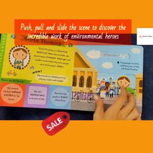 Picture Book of My First Heroes: ECO WARRIORS (Discover Amazing People) Interactive Reading | Nonfiction English Book for Kid | Earth Environment Hero