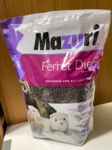 (พร้อมส่งในไทย) อาหารมาซูริ เฟอเรท อีเห็น พังพอน Mazuri 5M08 (5MBU) Ferret Diet 2.26kg