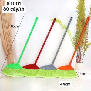 CHỔI CƯỚC MỀM QUÉT NHÀ 105CM HÀNG ĐẸP DÀY MỀM