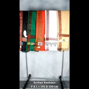Sorban Kashmiri Panjang / Sorban Arifat / Sorban Kashmir / Sorban Panjang / Slendang Kashmir