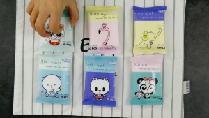 Cute Mini Wet Tissue Wet Wipe Soft Tissue For Toddler Birthday Goodie Bag