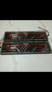 1 Pair - New Design Led Tail Light for all for Truck Trailer Lorry Tractor