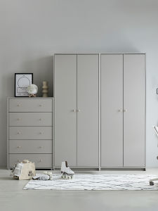Hanssem | French Style Solid Wood Wardrobe for Kids Room Small Spaces