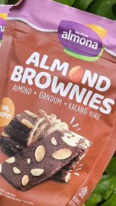 Bumboo Barefood Almona Almond Cookies & Brownies - Snack Sehat Mengandung 9 Vitamin | Tanpa Pengawet Bpom