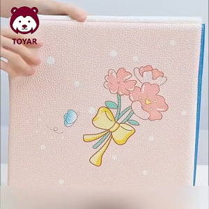 Wallpaper Dinding Kamar Tidur Anak 33x33CM / Wallpaper 3D Foam Aesthetic Tahan Air Stiker Dinding Headboard Bed Kedap Suara / Wall Sticker Dinding Walpaper Busa Dinding