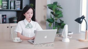 Desk Fan electric mini Adjustable Cooling Fan Portable USB Oscillating 180°