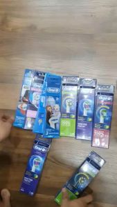 Set bộ đầu bàn chải đánh răng điện Oral B Braun bàn chải lông mềm chính hãng Minh House