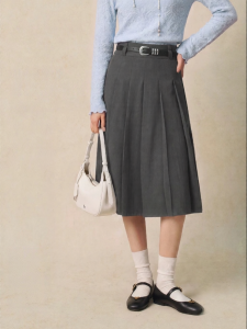 SEIFINI | High Waist Slim A-Line Skirt