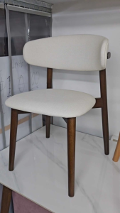 Flexidesignx NESSA Dining Chair 4/6 chair+Round Table 122cm Solid Wood Dining Set