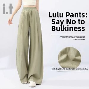 FINGERCROXX | High Waist Drapey Wide Leg Pants Womens Summer