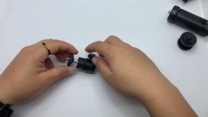 Đầu Xoay Kim Loại 360 Độ Mini Khớp Nối Chân Máy Ảnh Đầu Xoay Toàn Cảnh 1/4 Inch Có Khóa Dành Cho Bộ Dụng Cụ Chụp Ảnh Studio