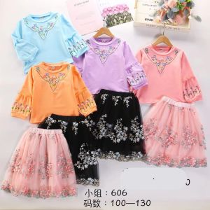 setelan rok tutu import anak perempuan 3tahun - 10tahun