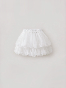 Marc&Janie | Sweet Cool Style Tulle Tiered Petal Short Skirt