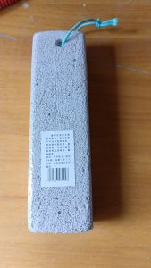 Large Size Extended Volcanic Lava Stone Foot File Exfoliating Tool New Innovation Product Hair Removal Pig Bristles Foot Care