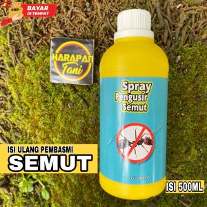 ISI ULANG PENGUSIR SEMUT | PEMBASMI SEMUT | SEMUT RUMAH | SEMUT TANAMAN | ISI 500ML | Aman Untuk Tanaman | Ramah Lingkungan | 100% Ampuh