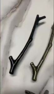 【Factory Direct】Zinc Alloy Kitchen Cabinet Handles Tree Branch Drawer Knobs Furniture Door Pulls Hardware Metal Zinc Gold Wardrobe Closet Handle96mm/128mm