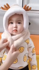 Mũ Choàng Trùm Đầu Bé Siêu Dễ Thương Với Nhiều Màu Sắc Tha Hồ Cho Các Mẹ Lựa Chọn Cho Bé Yêu Của Mình Vào Mùa Đông Nay