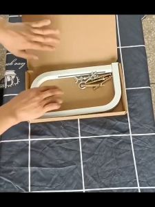 GGJJ 2 Pcs ที่แขวนจอโปรเจคเตอร์ Universal L-Bracket ชุดหน้าจอภาพยนตร์ พิเศษ 12 inch