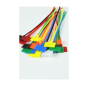 Set 100 Dây Rút nylon Kèm Thẻ Nhựa Đánh Dấu Tự Khóa Dây Cáp-HAUSE