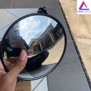 KACA SPION BULAT BUNDAR CEMBUNG UNIVERSAL 7 INCH 178 CM UNTUK TRUK LOHAN DAN FUSO