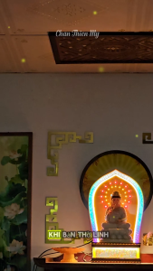 Đèn Pha Lê Đào Thân Hợp Kim Cao Cấp CHÂN THIỆN MỸ Đèn Thờ Phong Thủy Trang Trí Bàn Thờ HKPLĐ-01