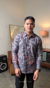 Gantabu - Mandalas Kemeja Batik Pria Premium Lengan Panjang
