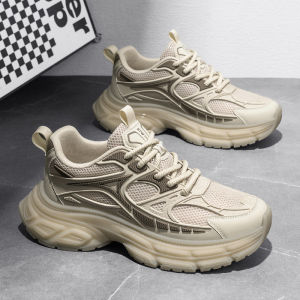 Elevated Sole Summer Mesh Sports Shoes