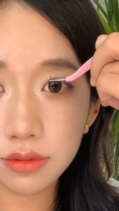 ARISONLASHES Cluster D Curl Bulu Mata Flower Roll Segmented Eyelash Extension Bulu Mata Palsu + Lem