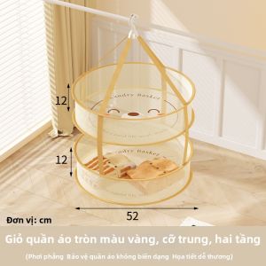 Giỏ Phơi Quần Áo Dành Cho Vớ Đồ Lót và Đồ Knit