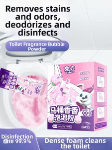 Deodorizing and Stain Removing Toilet Cleaner Bubble Powder