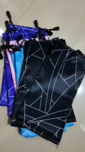 Sunglasses Pouch Glasses Bag Soft Cloth Dust Pouch with Drawstrings Polyester Fabric Dust-proof for Sunglasses Mobile Phone