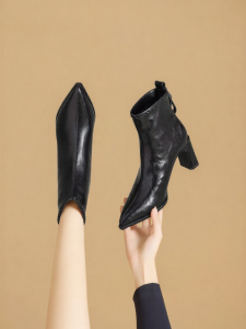 Josiny | Slimming High Heel Pointed Boots French Style