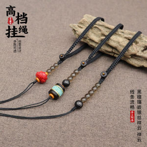 Creative Handmade Woven Car Rearview Mirror Pendants Rope High End Jewelry Accessory Tassel Cord Tibetan Style Decorative Rope