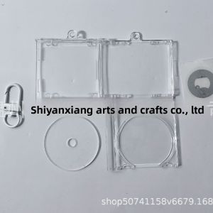 Acrylic Keychains Custom DIY Support Memorial Album Mini CD Pendant Fans Gifts Accessories Fashionable Bag Accessories