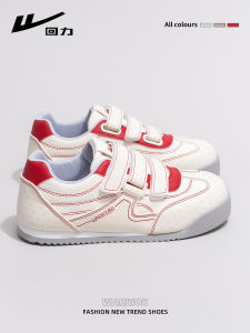 Warrior | Giày Sneakers Trắng Điều Chỉnh Được Retro Phong Cách Bụi