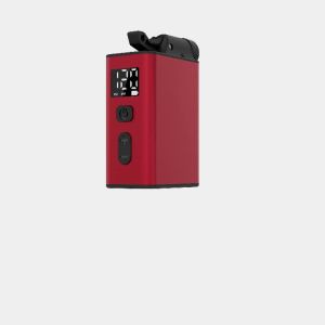 QIUDANOW Smart Electric Mini Air Pump 120PSI with Digital Gauge Auto Stop Rechargeable Cycling Tire Inflator for Presta/Schrader