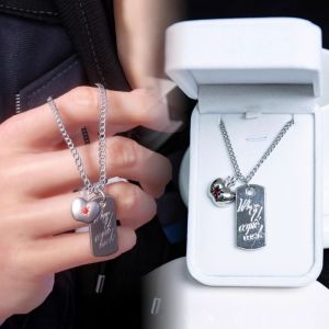 Game Love and Deepspace Caleb Rafayel Necklace Jewelry Fashion Necklace Fans Collection Friends Birthday Gifts