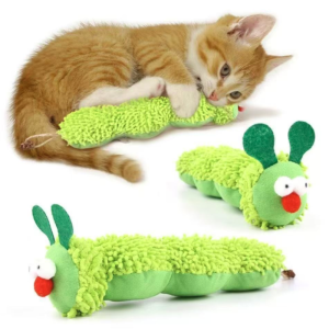 New Pet Plush Cat Toy Scratch And Bite Resistant Boredom Relief Self-Pleasure Small Animal Playtime Accessory for Kittens