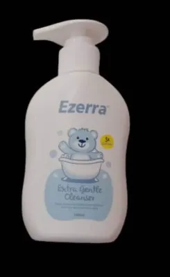 New packaging EZERRA EXTRA GENTLE CLEANSER 3 times Gentler 500ml/150ml ll EXPIRY DATE OCT 2028