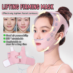 Ellebreen Lifting Firming Mask Lift Up Reduce Double Chin Wrinkle V Face 3D Breathable Belt