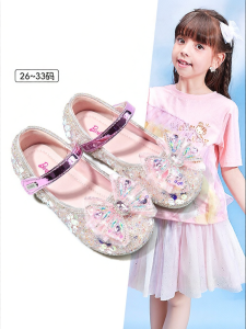 Barbie | Crystal Soft-Soled Princess Shoes for Girls Spring/Fall New Arrival