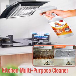 Kitchen Oil Cleaner Spray Grease Stain Remover Microwave Oven Kitchen Hood Multipurpose Cleaner