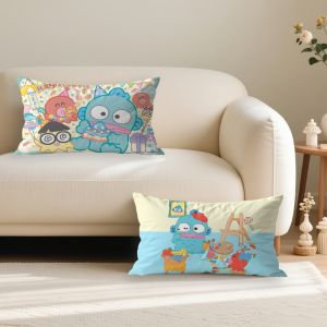 Sanrio | SLO Cartoon Cute H-Hangyodon Pillow Case Suitable For Decorating Homes Bedrooms Children Room Sofas And Other Places