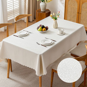Waterproof Heat-Resistant Oil-Repellent Easy-Clean Tablecloth