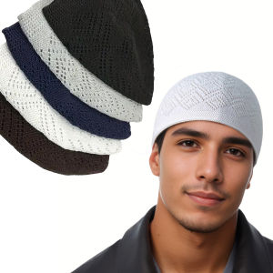 Knitted Hat Lightweight Mens Knitted Head Cover
