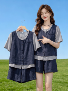 Shalldoer | Fresh Style Summer New Set Jacket T-shirt Shorts